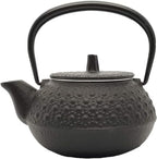 Iwachu 12803 Stainless Steel Kettle Teapot Type 3 New Turtle Shell Black 0.32 L No Enameled Direct Flame Compatible Nambu Ironware by Iwachu
