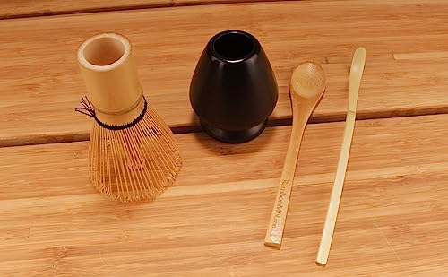 BambooMN Chashaku Matcha Tea Scoop Spoon Organic Bamboo Ceremonial Tea Utensil - Natural - 100 Pieces - Image 6