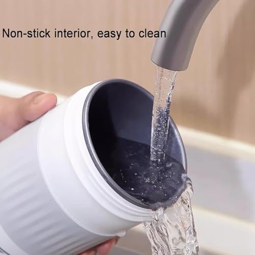 300ml Automatic Foam Maker, Fully Automatic Milk Frother with LED Touch Screen, 4 Speed Modes, Intelligent Temperature Control 55°C & 8800 Rpm Magnetic Suspension Stirring - Image 6