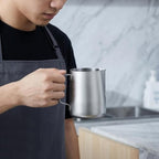 304 Stainless Steel Spouted Coffee Steaming Pitcher - Image 6