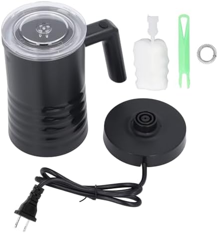 Automatic 4 in 1 Magnetic Suspension Milk Frother and Steamer for Coffee Latte Cappuccino Hot Chocolate Black (US Plug 110V) - Image 6