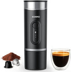 Portable Espresso Machine for Travel, Self-Heating Coffee Maker by EverydayElectronics