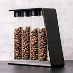 Single Dose Coffee Bean Storage Tubes, Espresso Bean Cellars,with Stand, Capacity 34.5g,for Home,Coffee Shop by Unknown