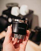 Normcore 53.3mm Coffee Distributor & Tamper - Dual Head Coffee Leveler Fits 54mm Breville Portafilters - Built-in Spring - Adjustable Depth, Black - Image 3