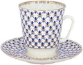 Imperial Cup and Saucer Set Collection (May Cobalt Net) by Unknown