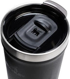 Stanley Everyday Tumbler | Press Fit Drink Through Lid | Beverage, Coffee, and Cocktail Cup | Insulated Stainless Steel Wine Glass | BPA-Free | Black 2.0, 20 Ounces (Pack of 6) - Image 2