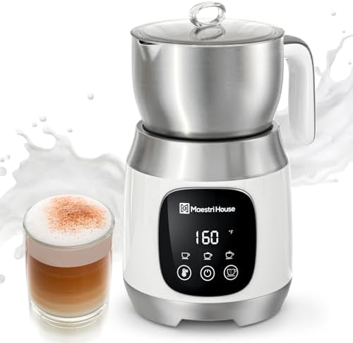 LunaFro 2.0 Handheld Electric Foam Maker Waterproof Drink Mixer Foamer for Lattes, Cappuccino, White+DualFro 600 - Image 3