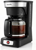 12-Cup Drip Coffee Maker,Auto Keep Warm,Reusable Filter,60Oz Size by Sykaffe