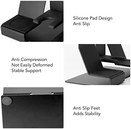 Espresso Tamper Station, 9.1X5.8X11.5in Iron Coffee Tools Holder with Anti Slip Silicone Mat, Hammer Hanger Storage Rack for Home, Kitchen, Coffee Shop, Office (for 51 54mm Coffee Handles) - Image 5