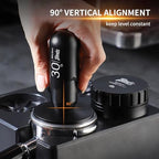 Bincoo Espresso Coffee Tamper 51mm,30lb Spring-Loaded Calibrated Tamper-Stainless Steel Base Espresso Coffee Tamper for Barista Home Coffee Espresso Accessories (Black, 51mm) - Image 4