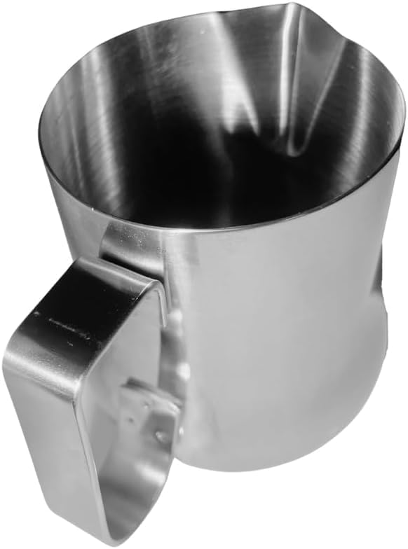 Rattleware 48oz Spouted Bell Pitcher, Stainless Steel Milk Frothing Cup - Image 2