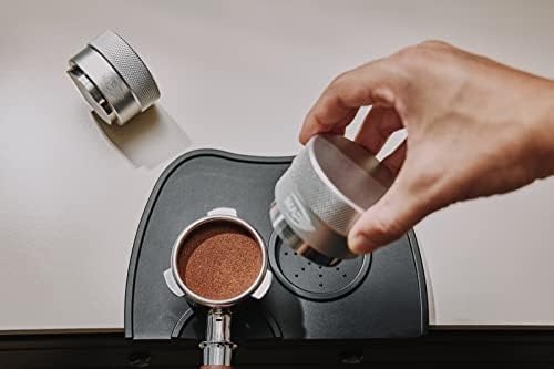 IKAPE Coffee Products, 49MM Coffee Distributor, Gravity Adaptive Espresso Distributor Fits All 49MM Espresso Portafilter(Silver) - Image 3