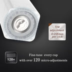 A2 White Portable Electric Coffee Grinder, Cordless Burr Grinder - Image 6