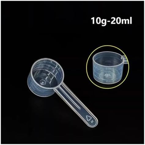 5PCS Plastic Measuring Spoon Set, Coffee Scoop with Scale - Image 2