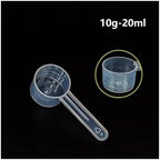 5PCS Plastic Measuring Spoon Set, Coffee Scoop with Scale - Image 2