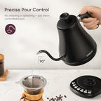 COSORI Electric Gooseneck Kettle with 5 Temperature Control Presets,Pour Over Kettle for Coffee & Tea,Hot Water Boiler,100% Stainless Steel Inner Lid & Bottom,1200W/0.8L,(Pack of 4) - Image 3