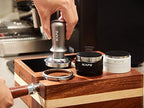 IKAPE 58.5mm Espresso Tamper, Premium Barista Coffee Tamper with Calibrated Spring Loaded, 100% Stainless Steel Base Tamper Compatible with Espresso Machine Rancilio, Gaggia Bottomless Portafilter - Image 6