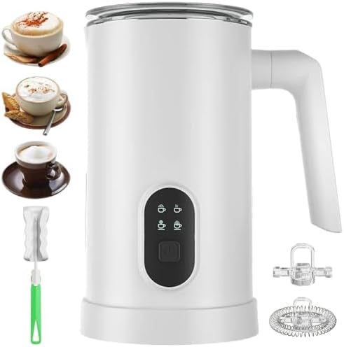 Professional Automatic Foam Maker Electric Milk Frother (White) by Unknown