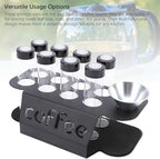 Coffee Bean Storage Bottles,Dose 22g Capacity,with Mini Coffee Scale, Ceramic Bean Tray,for Home,Coffee Shop - Image 4