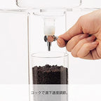 Hario WDCR-6 Water Dripper, Clear, Cold Brew Coffee, For 2 to 6 Cups - Image 3