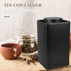 3pcs Square Vintage Tinplate Tea Tin for Loose Leaf Storage - Image 6