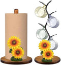 GAJ Sunflower Paper Towel Holder & Mug Tree - Modern Farmhouse Sunflower Decor for Kitchen Coffee Bar - Gifts for Women - 3D Yellow Stuff Decorative Accessories by Unknown