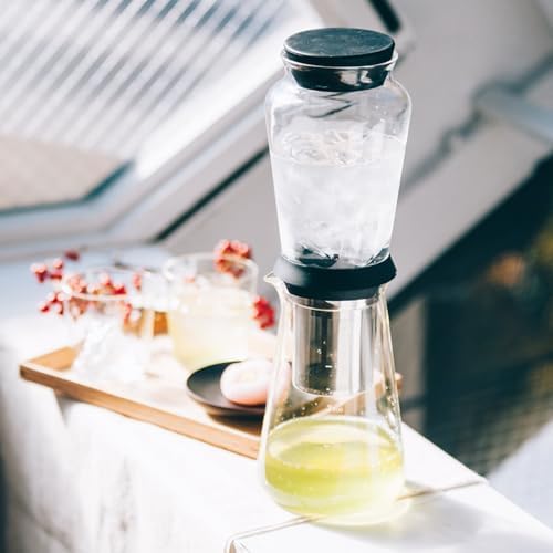 HARIO SBS-5B Slow Drip Brewer HARIO SHIZUKU (600ml), Black, One size - Image 7