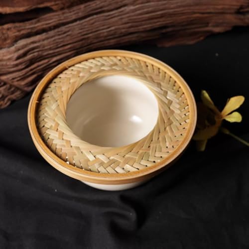 Bamboo Pour Over Coffee Dripper, Hand Drip Coffee Cone Filter, with Fixed Tray, Reusable Pourover Coffee Brewer, for Filter Coffee - Brews 1-3 Cups - Image 6
