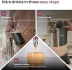 NitroPress DS Electric Nitro Cold Brew Coffee & Cocktail Maker Machine - Image 5