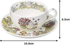 Noritake T97285A/4660-5 Milk Tea Cup & Saucer, 11.8 fl oz (325 cc), My Neighbor Totoro Gajimi Edition, Microwave Safe, 1 Guest, Bone China - Image 7