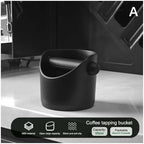 Espresso Coffee Knock Box, Anti Slip Dump Bin with Knock Bar - Image 2