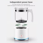 Full-Automatic Steam Boiling Water Frothing Machine,4 in 1 Milk Steamer,550ml Commercial Steam Milk Frother Machine,for Latte - Image 3