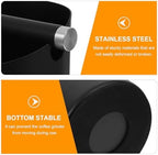 Stainless Steel Espresso Knock Box with Lid for Kitchen - Image 3