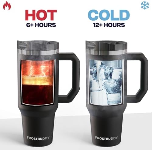 Frost Buddy Thicc Buddy 40oz Insulated Tumbler | Cherry Gingham1 - Image 7