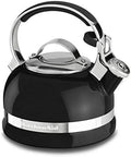 KitchenAid KTEN20SBOB 2.0-Quart Kettle with Full Stainless Steel Handle and Trim Band - Onyx Black by Unknown