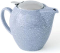 ZERO JAPAN Crackle Glaze Ceramic Teapot, Japanese Teapot with Stainless Steel Lid and Removable Infuser, Made in Mino Japan, 19.6 oz, Crackle Lavender by ZEROJAPAN