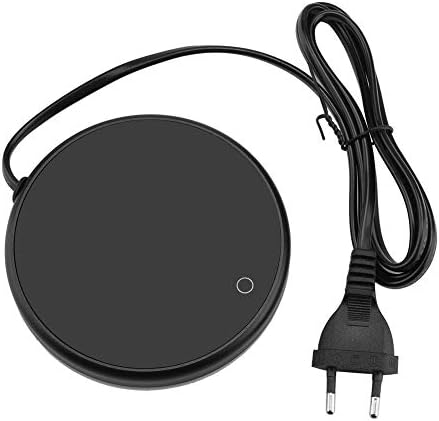 Fdit Electric Auto Shut On/Off Beverage Cup Warmer Pad Desktop Tea Coffee Milk Mug Heater Coaster Tray 220-240V Safely Use for Office/Home(3#) by Fdit