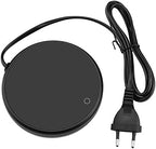 Fdit Electric Auto Shut On/Off Beverage Cup Warmer Pad Desktop Tea Coffee Milk Mug Heater Coaster Tray 220-240V Safely Use for Office/Home(3#) by Fdit