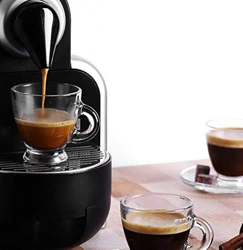 BOHEM'S Espresso Cups, 3.2 oz Small Demitasse Clear Glass Espresso Drinkware, Set Of Cups, Saucers and Stainless Steel mini Spoons + Free Glass Spoons (Set of 6) - Image 3