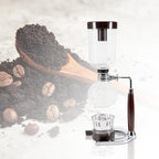 Siphon Coffee Maker, Glass Brewer for Home and Office Use, for Coffee Enthusiasts, 360ML - Image 4