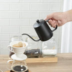 Restaurantware Pour Over Kettle Pack of 1 Stainless Steel 20 oz Precision Spout Gooseneck Coffee Kettle With Ergonomic Handle, Corrosion-Resistant for Artisan Brewing, Black - Image 5