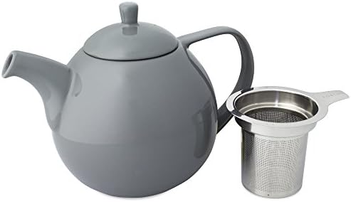 FORLIFE Curve Teapot with Infuser, 45-Ounce, Gray - Image 2
