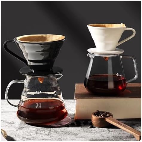 Coffee Filter Cup Holder Reusable Portafilter Dripper Funnel Ceramic Accesorios Cafe Coffeeware(White) - Image 6