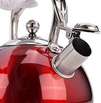 Whistling Kettle Tea Kettle Stovetop Whistling Tea Kettle The Internal Whole Body is Electropolished, Not Easy to Scale, Easy to Clean, Healthy - Image 5
