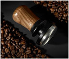 Espresso Coffee Tamper, Ergonomic Handle Self-leveling Tamper, Calibrated Tamper, Wooden Tamper Spring Loaded 51/54/58mm - Image 3