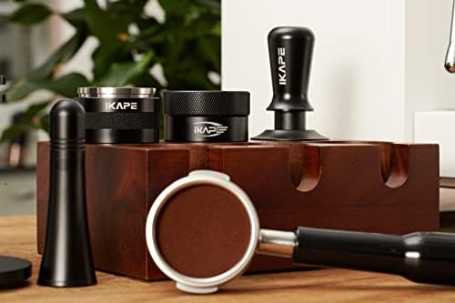 IKAPE Coffee Products, 53MM Coffee Distributor, Gravity Adaptive Espresso Distributor Fits All 54MM Espresso Portafilter, Compatible with 54MM Breville Bottomless Portafilter (Black) - Image 6