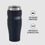 THERMOS Stainless King Travel Tumbler, 16 Ounce, Vacuum-Insulated | Midnight Blue | Pack of 4 - Image 4