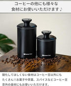 Espresso Tokyo Coffee Canister Pro Vacuum Airtight Coffee Bean Storage Container Light Proof Stainless Steel Made in Japan - Image 6