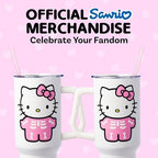 Silver Buffalo Sanrio Hello Kitty Skeleton, Stainless Steel Tumbler, 40oz - Image 5