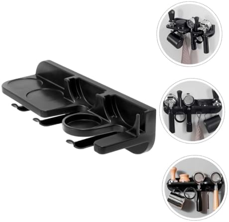 Wall Mounted Coffee Tool Holder for 51mm Espresso Machines Black - Image 7